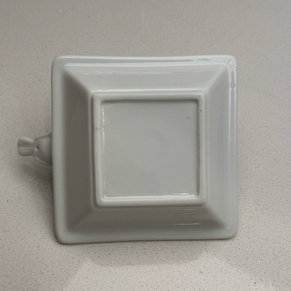 White Ceramic Porcelain Bird Ring Holder - Picture 8 of 10